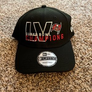 Tampa Bay Buccaneers Super Bowl LV Champions Adjustable Cap